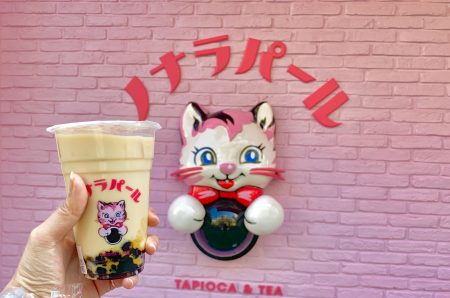 関西初上陸！猫のマークが可愛い♡タピオカ専門店『ノナラパール』